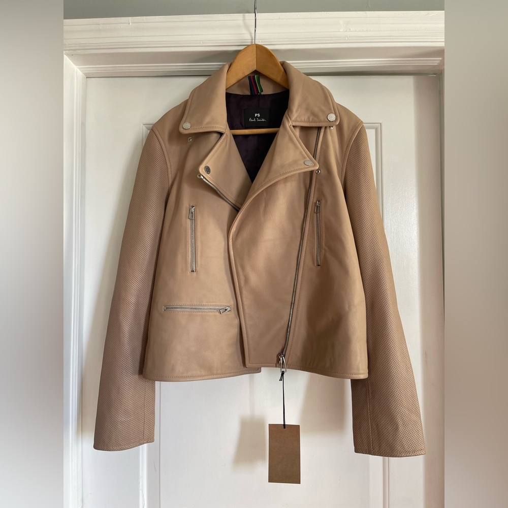 Paul Smith Women’s Leather Biker Jacket